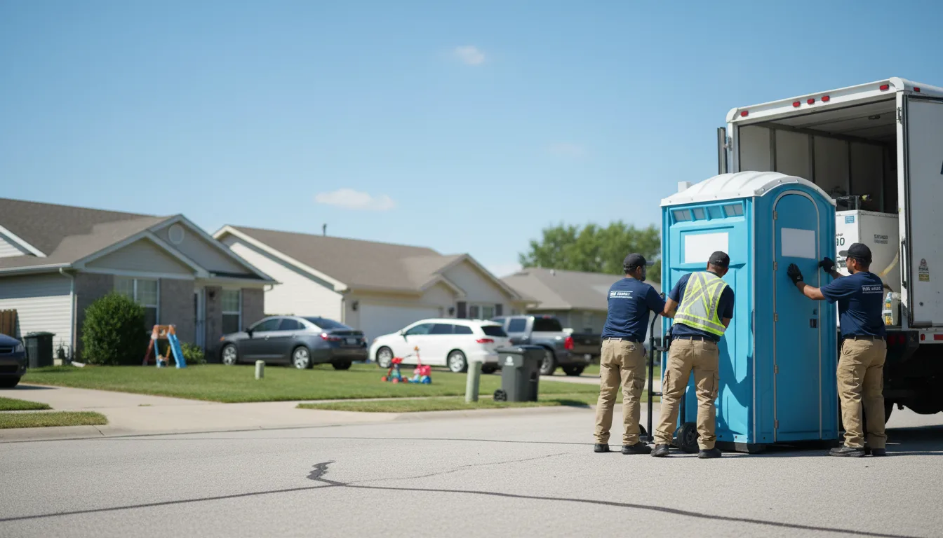 Standard Porta Potty Rentals in Harvard, IL near me